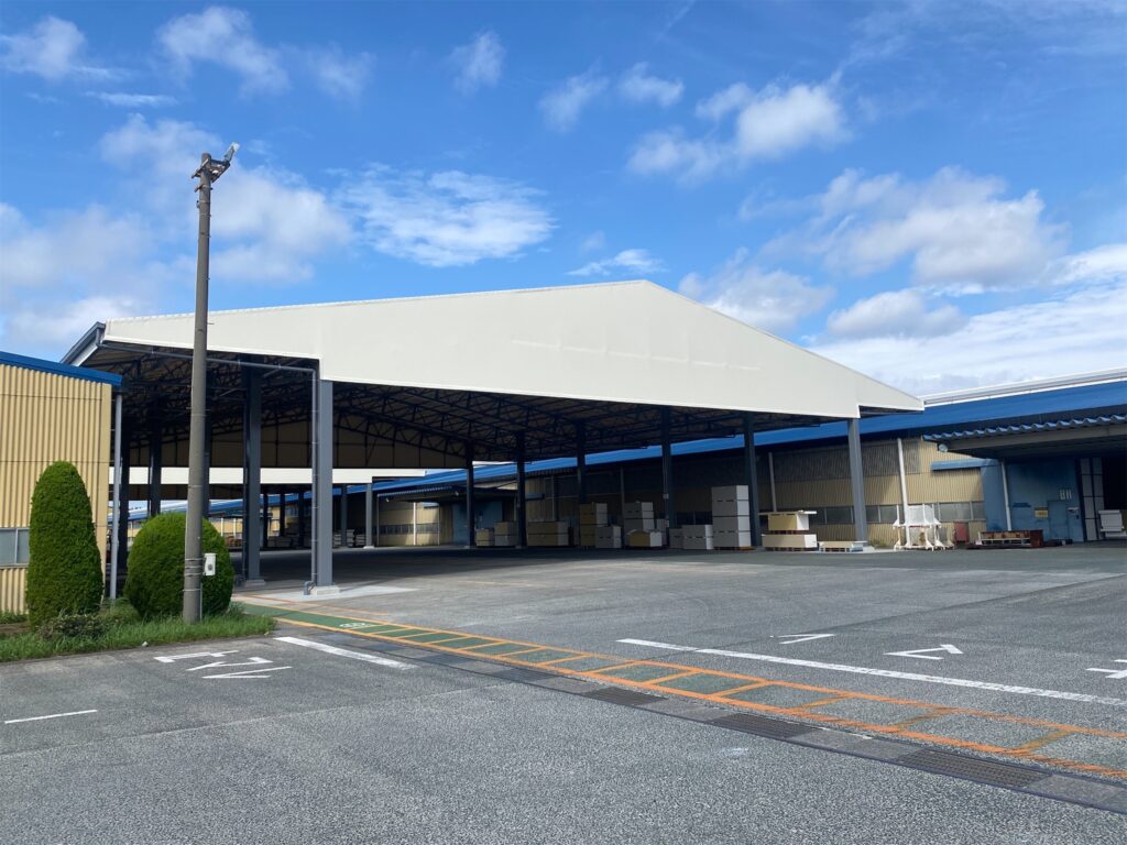 吉野石膏様テント　建設工事